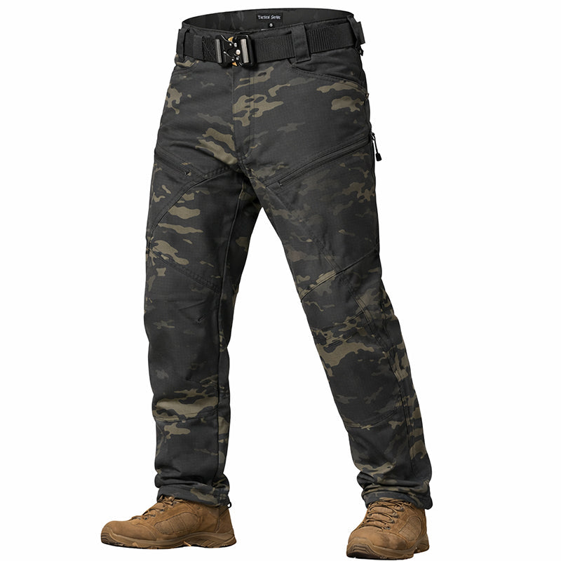 Men's Urban Pro Stretch Tactical Trousers Dark Camo