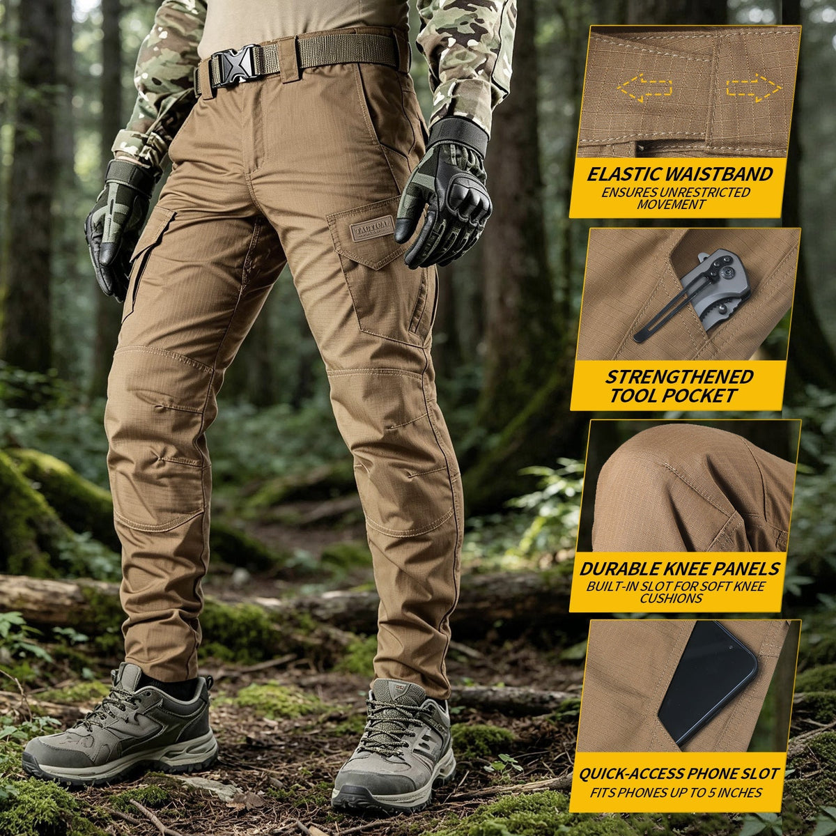 TWS Phantom Operator Tactical Trousers Coyote
