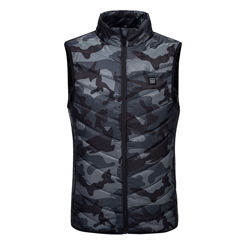 ArcticDown Pro Heated Puffer Vest for Men – Tactical Lightweight Thermal Bodywarmer