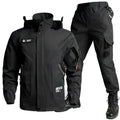 Men's Tactical Softshell Jacket & Cargo Pants Set – Multi-Pocket Outdoor Workwear Suit