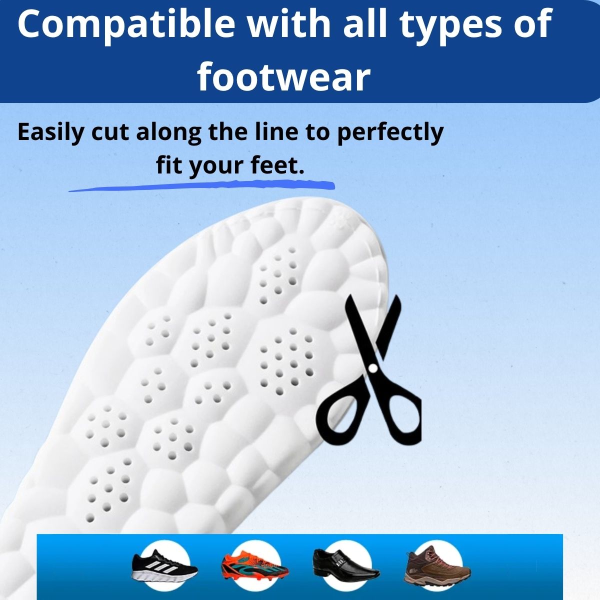 Anti-Impact Insole – Comfort for Everyday Use