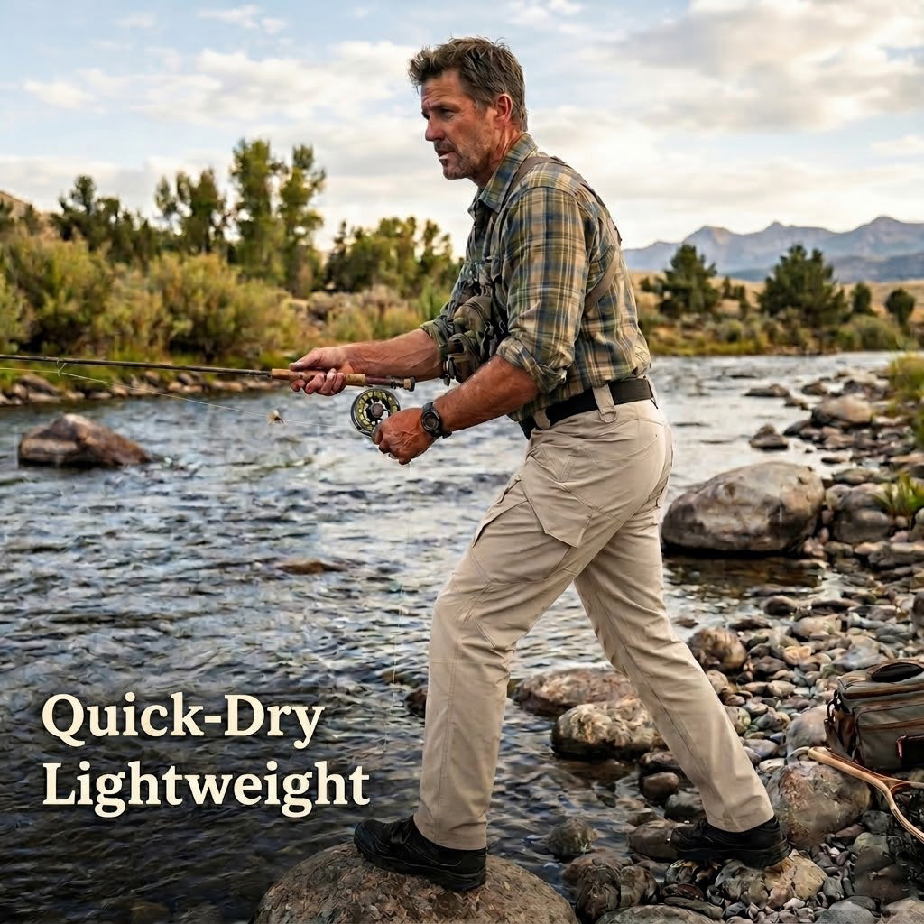 Archon IX9 Lightweight Quick Dry Stretch Trousers Khaki