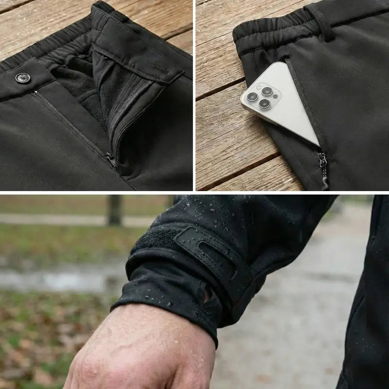 Sooliv Trousers Everwarm Fleece-Lined