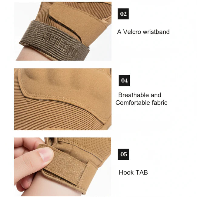Tactical Gloves – Anti-Skid Grip