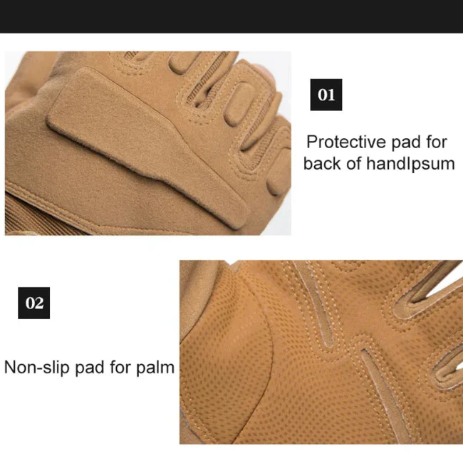 Tactical Gloves – Anti-Skid Grip