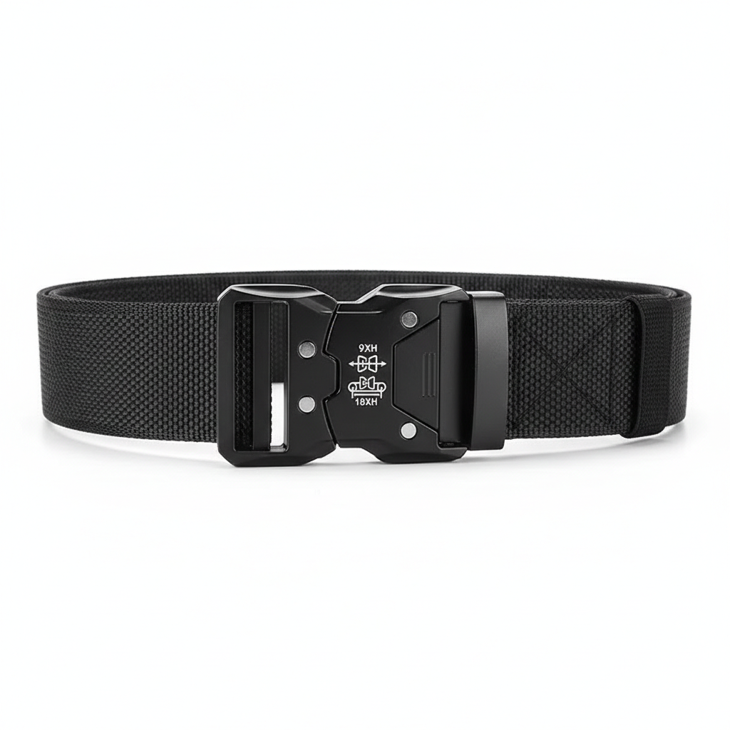 Tactical Belt with Automatic Buckle