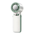 Portable Handheld Fan Rechargeable USB Desk Fan 5-Speed Adjustable Personal Cooling Fan with 6000mAh Battery