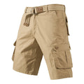 Sooliv Men's Cargo Knee Shorts – Cotton Fit