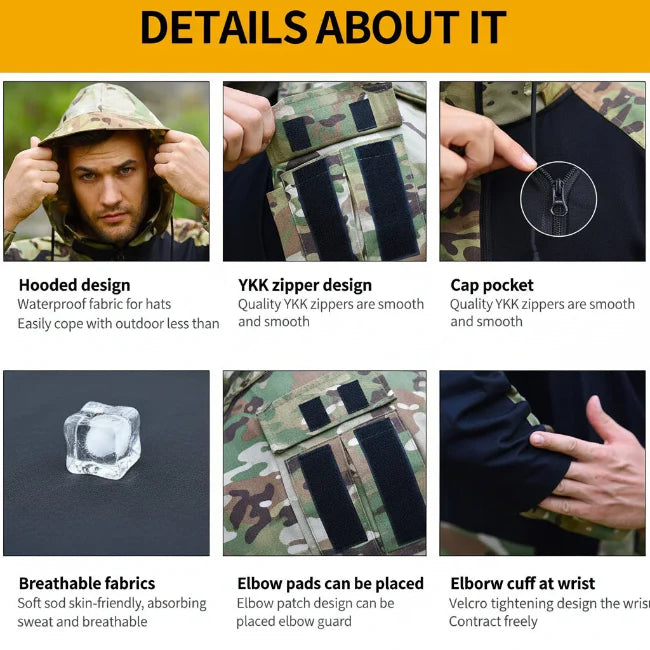 Elite Sooliv Tactical Hooded Shirt