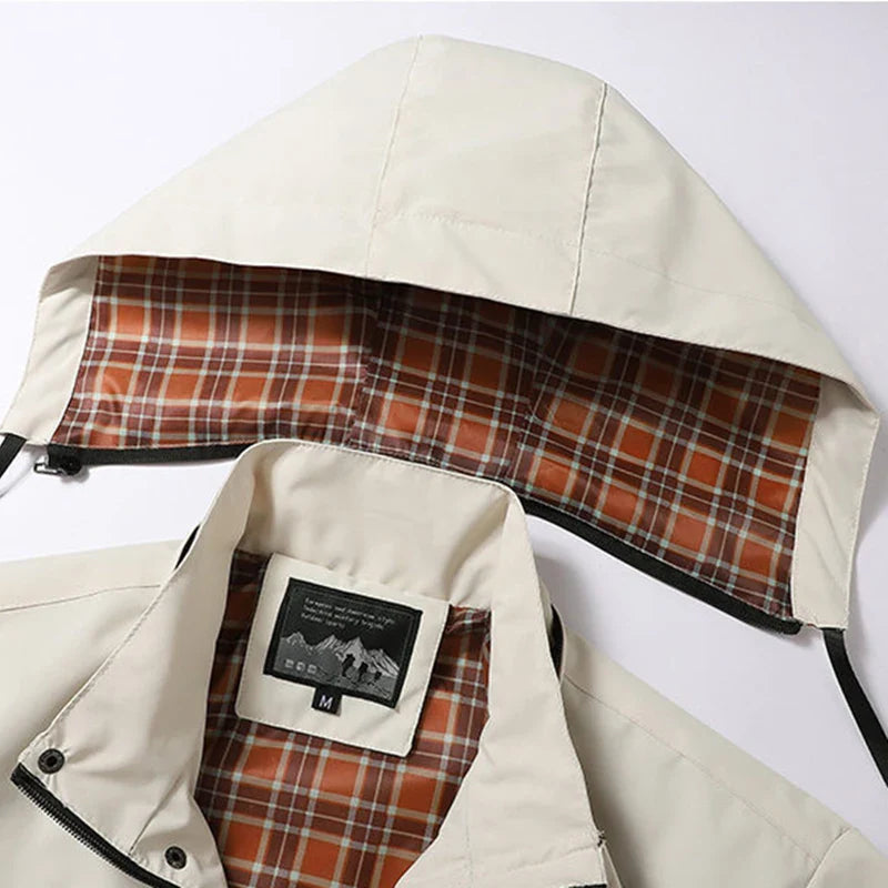 Hooded Waterproof Windbreaker