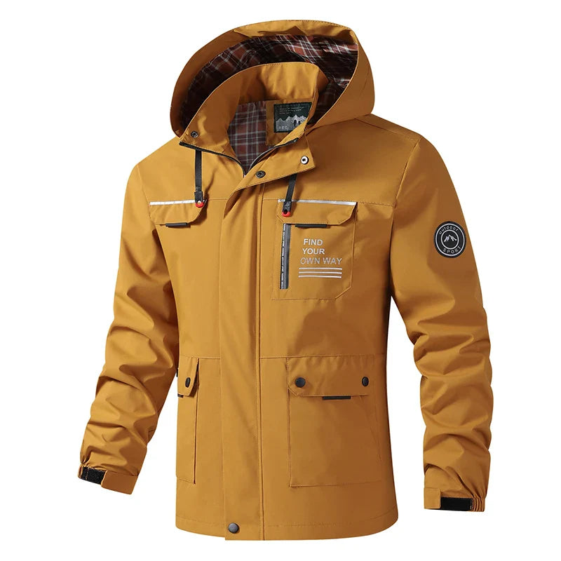 Hooded Waterproof Windbreaker