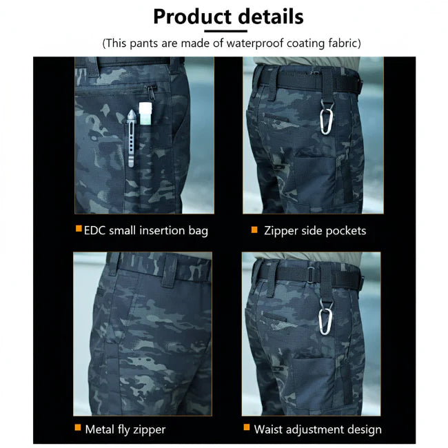 Tactical Work Sooliv Pants – Waterproof Cargo