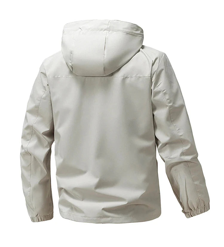 Lightweight Hooded Windbreaker