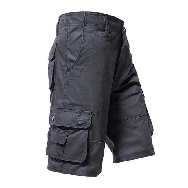 Sooliv Men's Cargo Knee Shorts – Cotton Fit