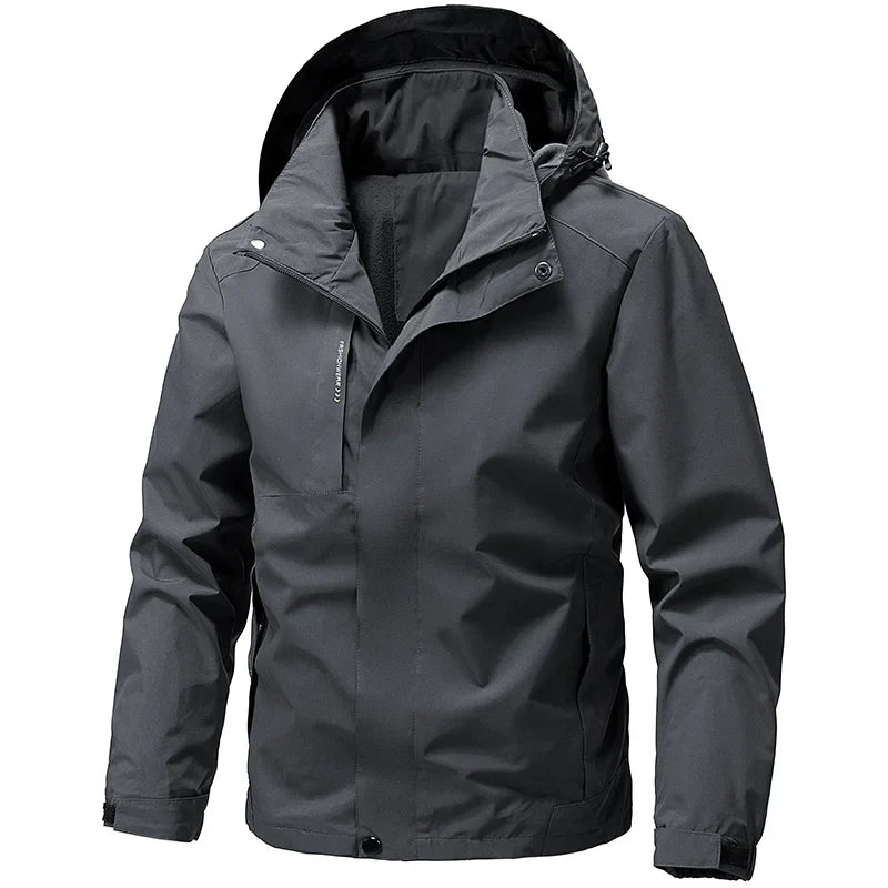 Lightweight Hooded Windbreaker