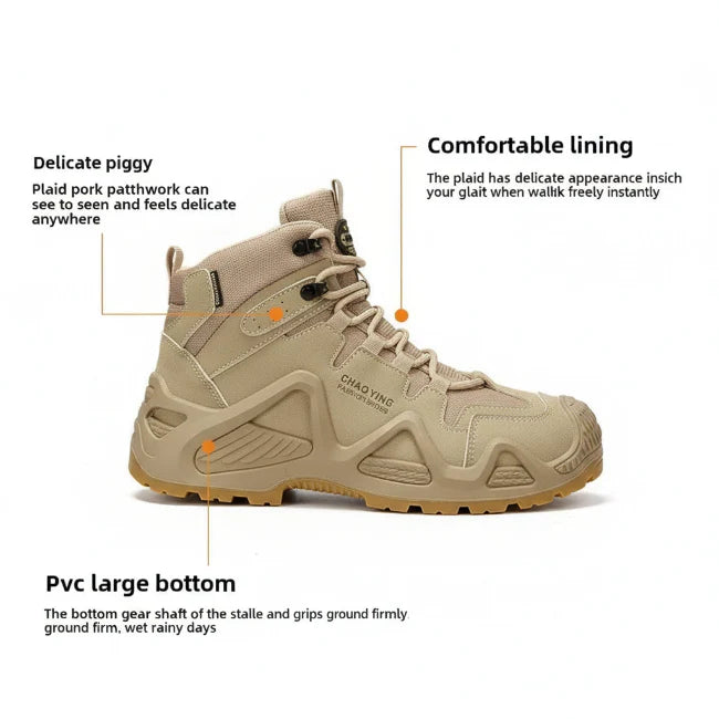 TrekGuard Tactical Outdoor Boots