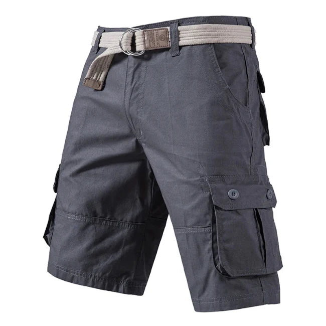 Sooliv Men's Cargo Knee Shorts – Cotton Fit