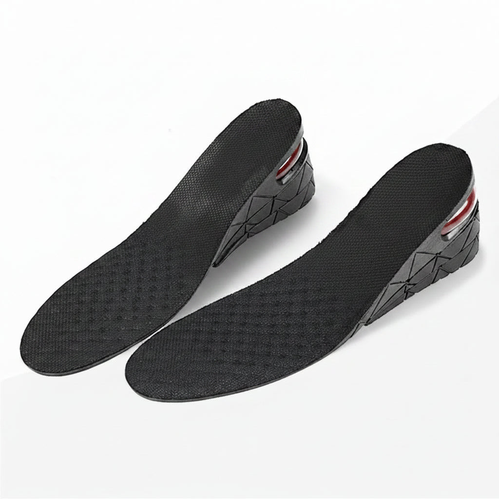 3-9cm Invisible Height Increase Insole Cushion Height Adjustable Shoe Heel insoles Insert Taller Support Absorbant Foot Pad