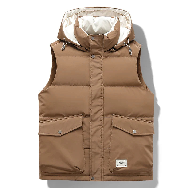 Hooded Padded Vest