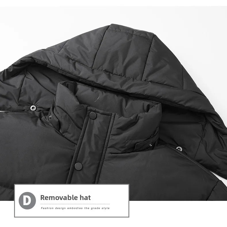 Hooded Winter Down Jacket