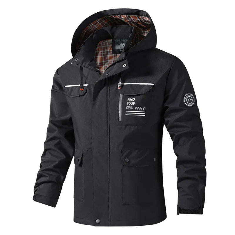 Hooded Waterproof Windbreaker