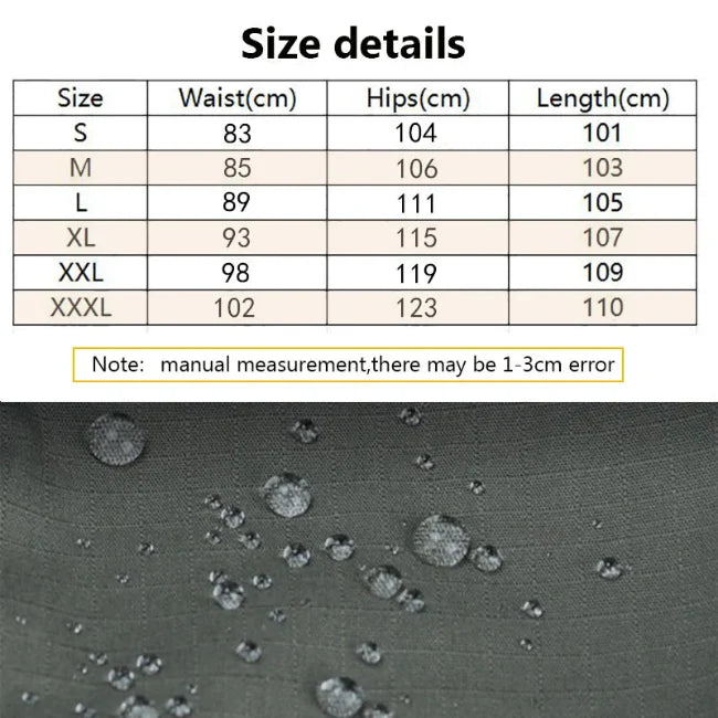Tactical Work Sooliv Pants – Waterproof Cargo