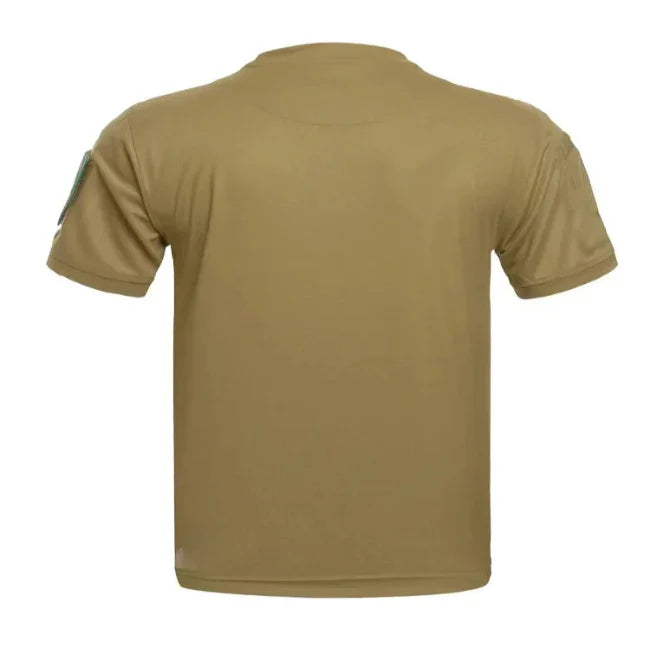 Men’s Lapel T-Shirt – Breathable Outdoor Top