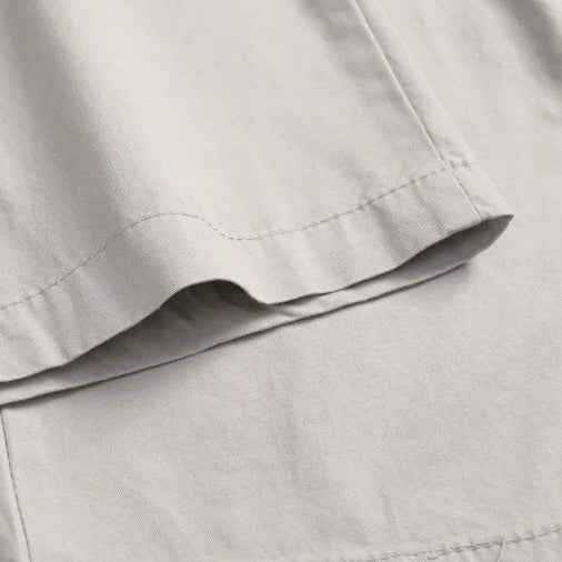Cotton Cargo Trousers Elastic