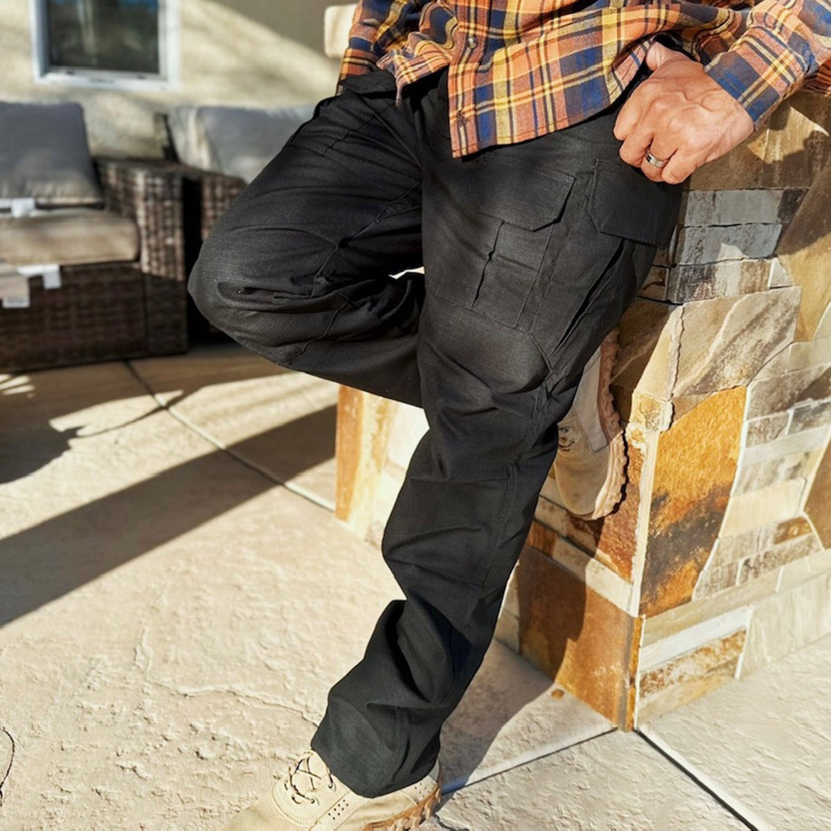 Archon IX8 Outdoor Waterproof Tactical Trousers Black